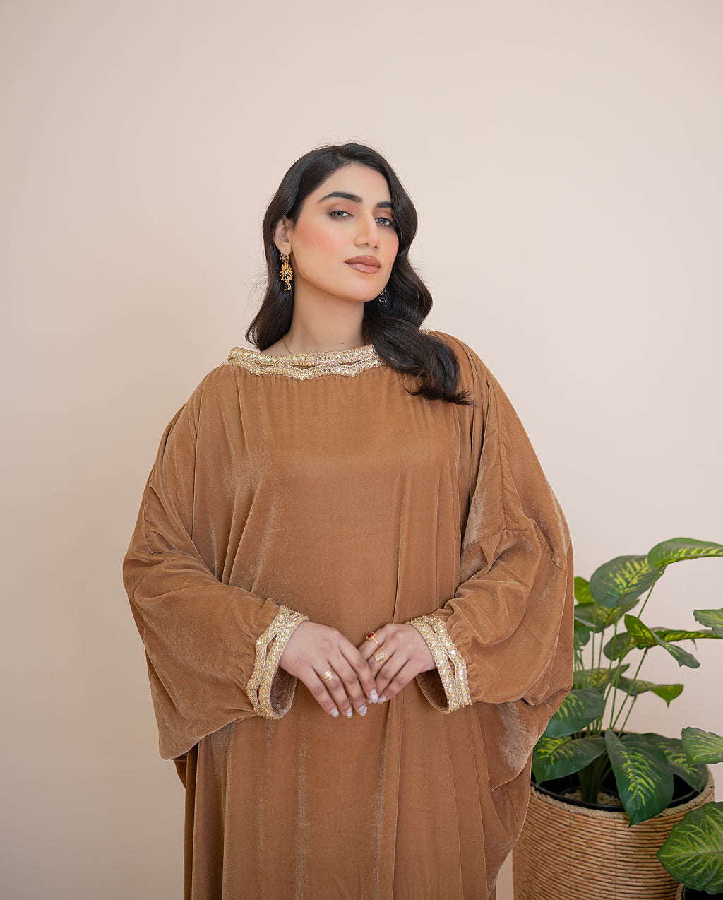 Desert Muse Handcrafted  Valvet Kaftan