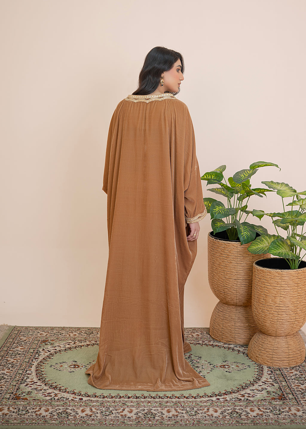 Desert Muse Handcrafted  Valvet Kaftan