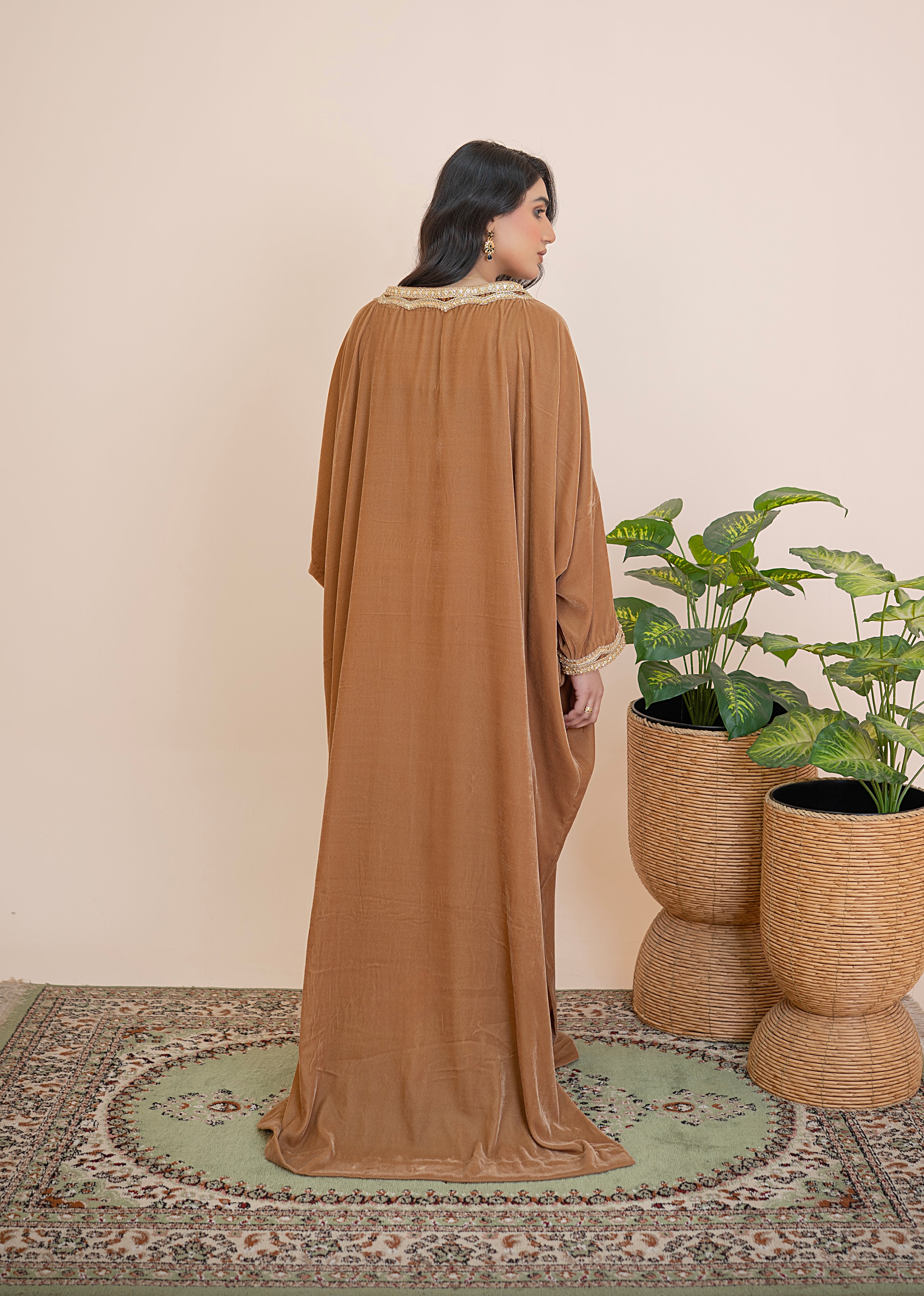 Desert Muse Handcrafted  Valvet Kaftan