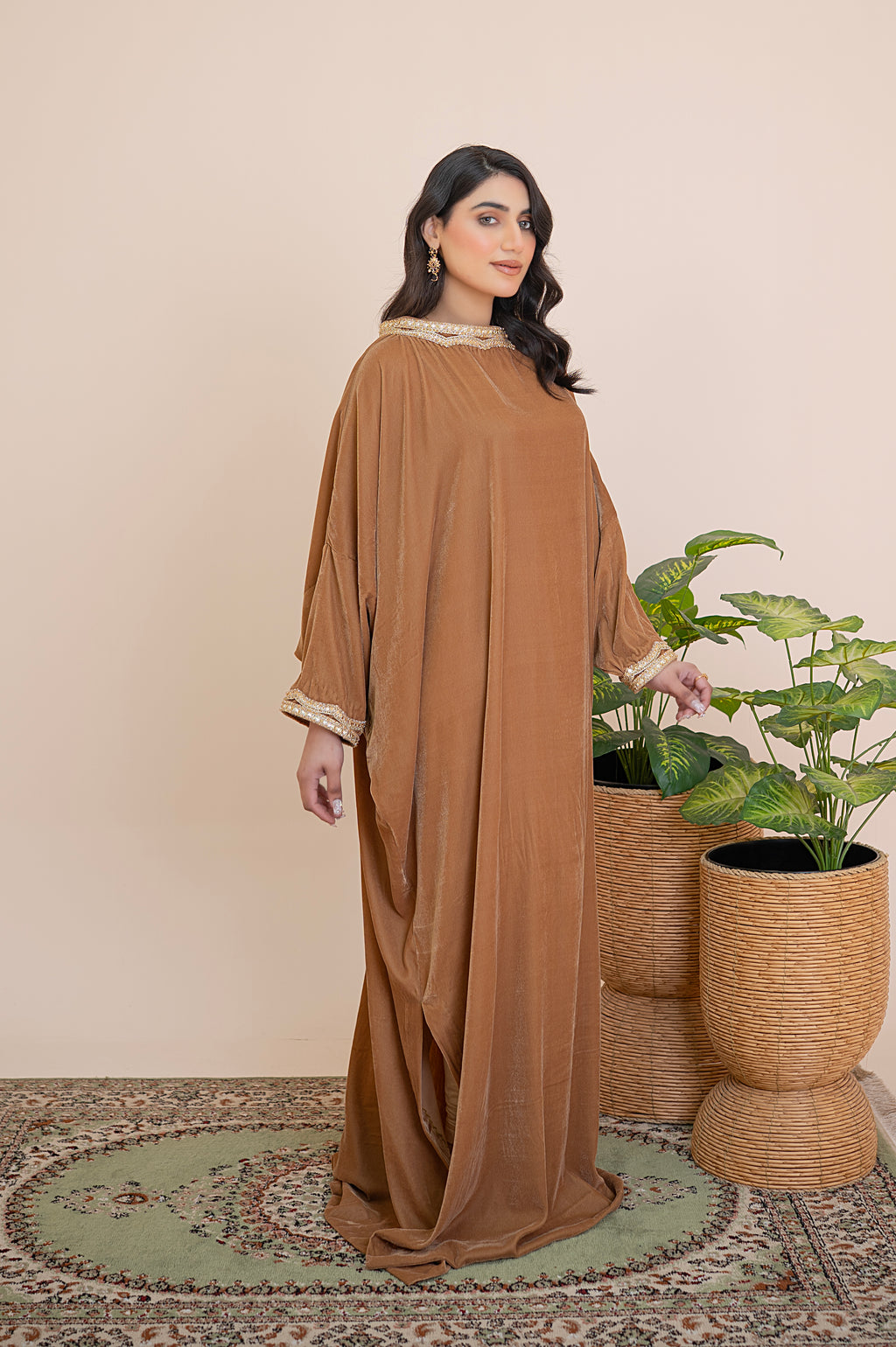 Desert Muse Handcrafted  Valvet Kaftan