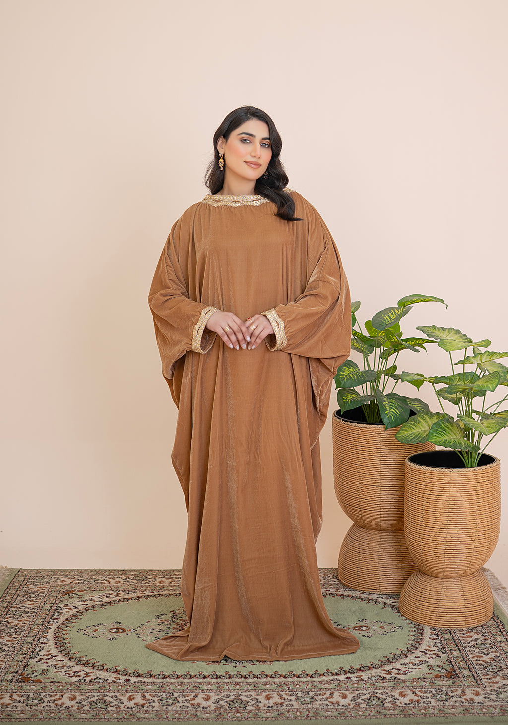 Desert Muse Handcrafted  Valvet Kaftan
