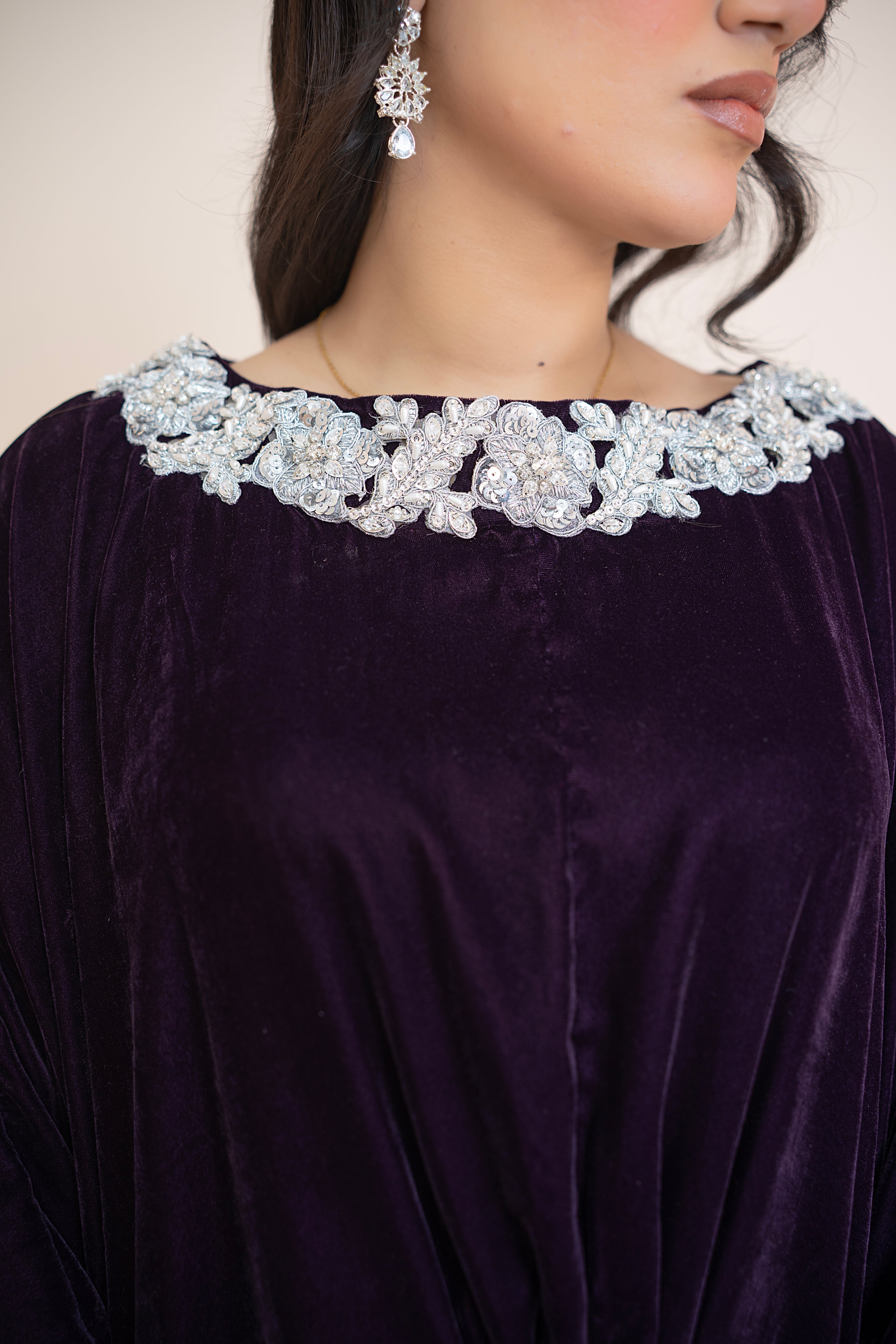 PLUMÉ Handcrafted Valvet Kaftan