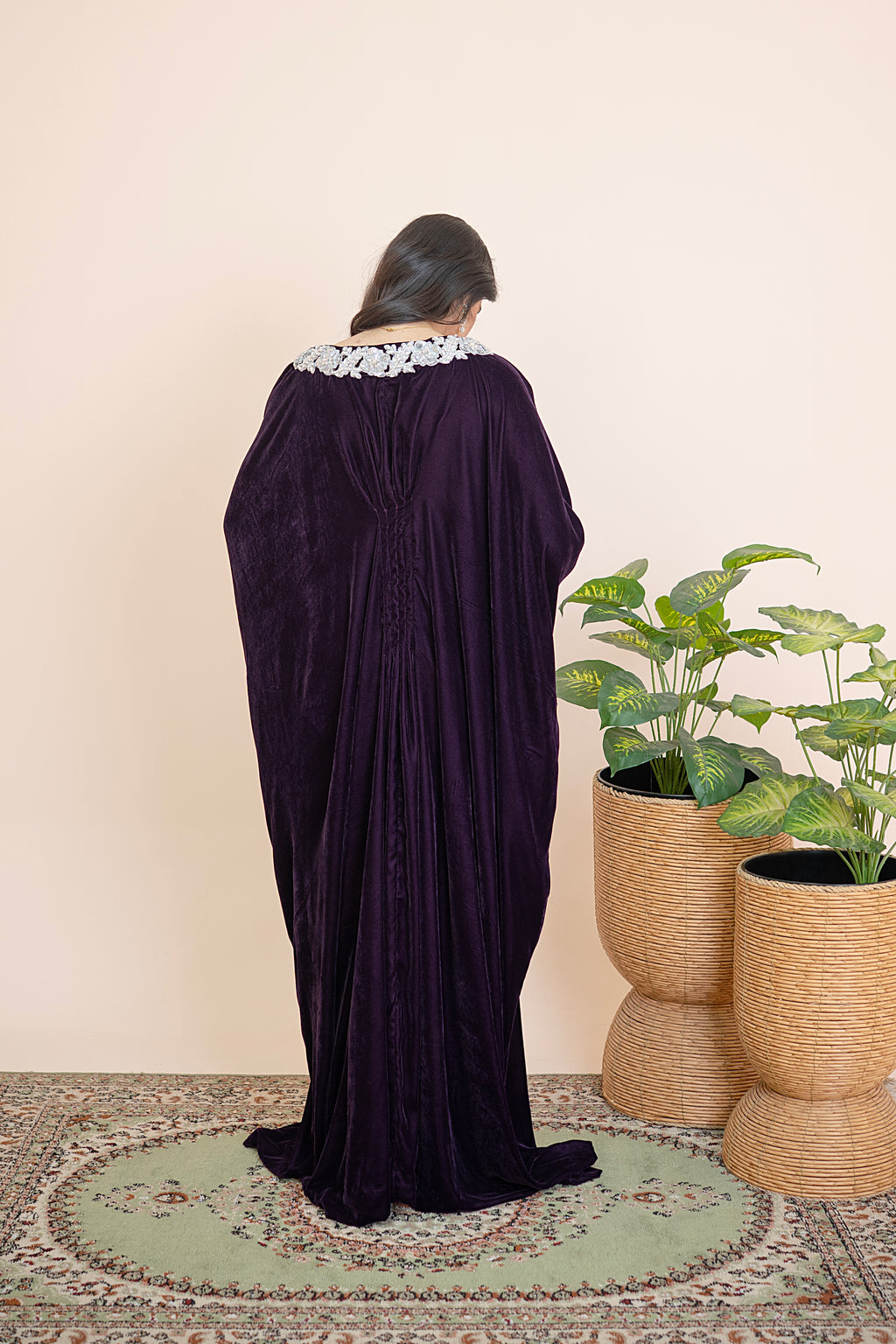 PLUMÉ Handcrafted Valvet Kaftan