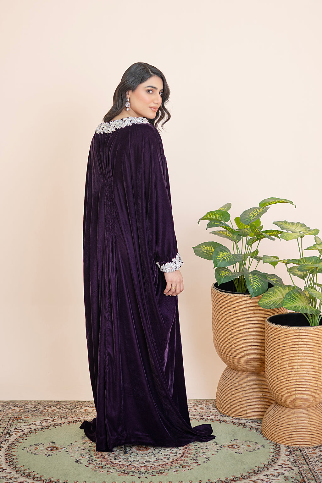 PLUMÉ Handcrafted Valvet Kaftan
