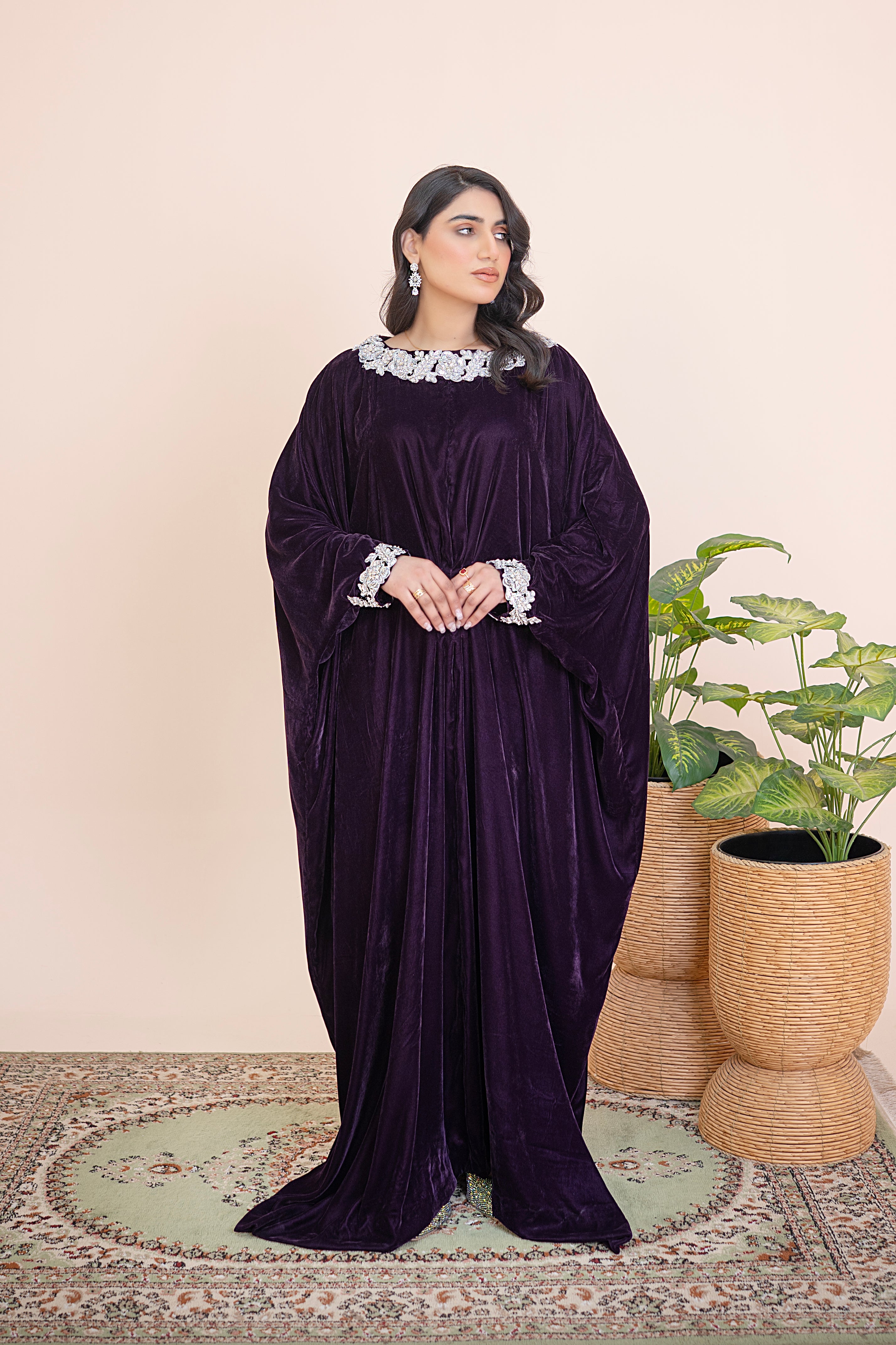 PLUMÉ Handcrafted Valvet Kaftan
